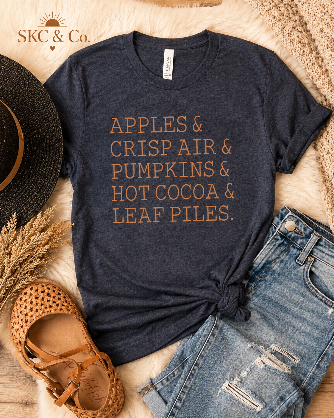 Apples Crisp Air -Fall Tee