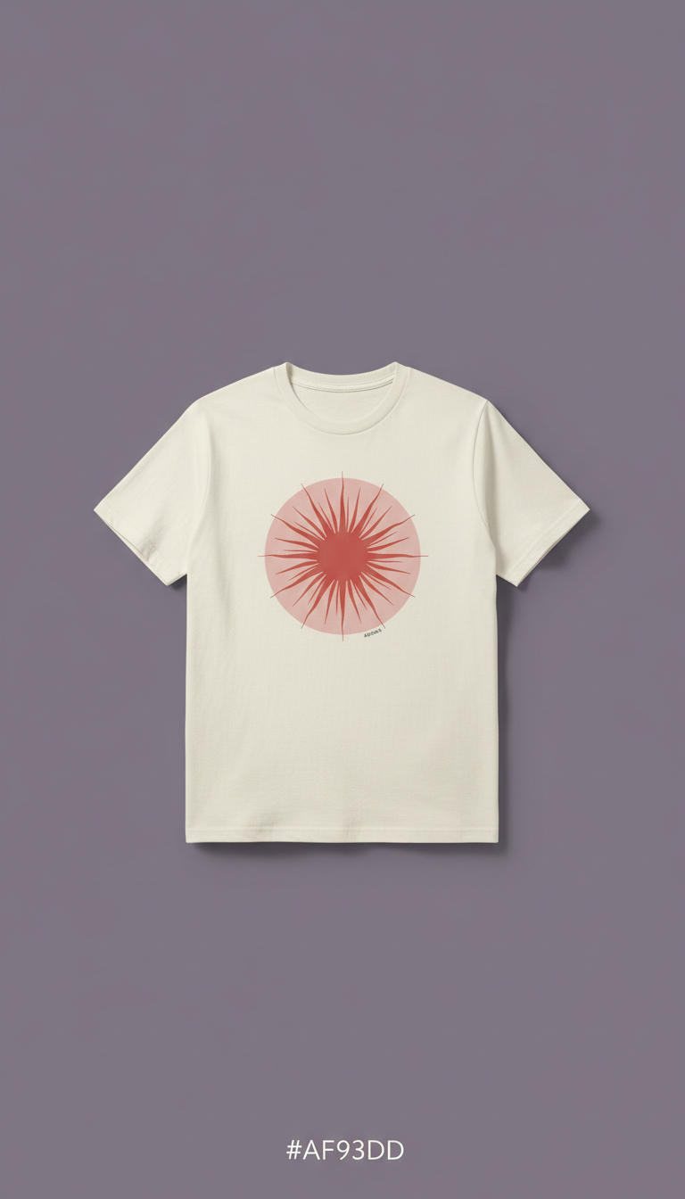 Radiant Faith Classic Tee Editorial Layout