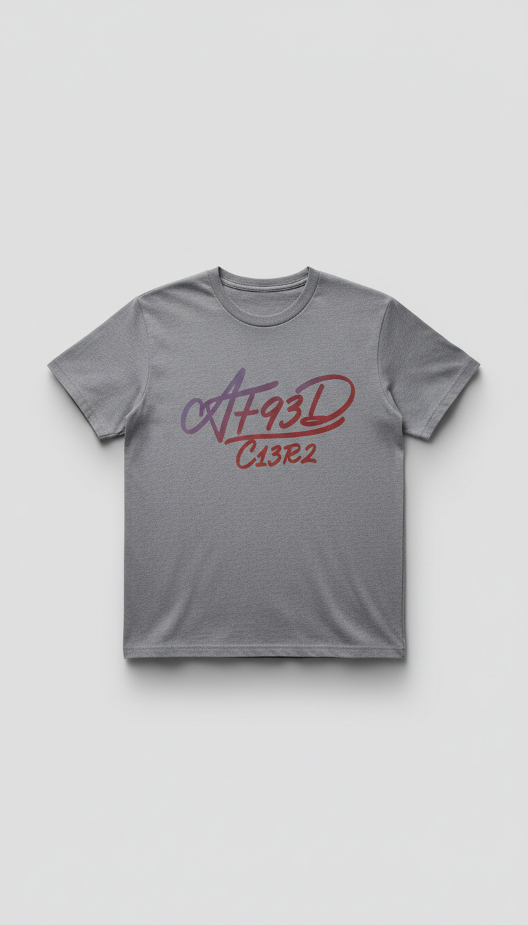 Empowerment Script Tee Soft Cotton
