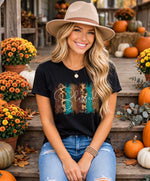 Blessed Brush Strokes Fall Tee - women's fall graphic tee