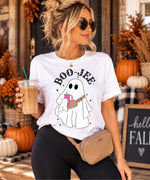 Boo-Jee Ghost Tee - women's Halloween graphic tee