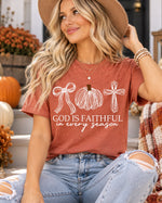 God Is Faithful In Every Season Tee - SKC Boutique