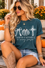 God Is Faithful In Every Season Tee - SKC Boutique