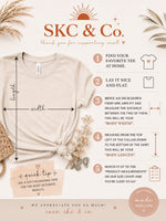 SKC and Co. How to Measure Your Tee