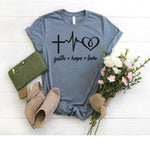 Faith Hope Love Tee (black design) - SKC Boutique