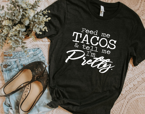 Feed Me Tacos Tee - SKC Boutique