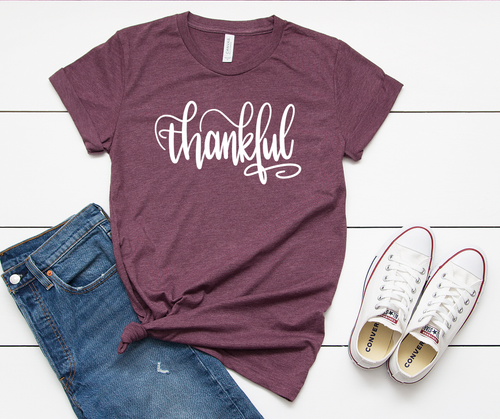 Thankful Tee-Fall Tee - SKC Boutique