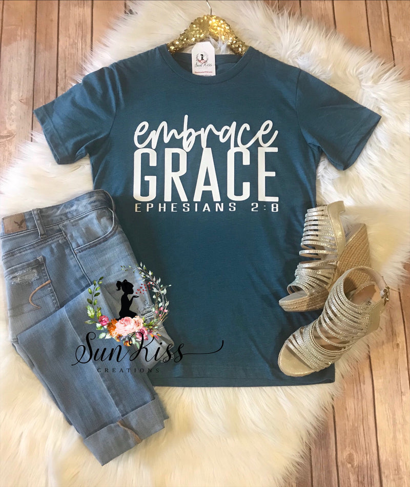 Embrace Grace Tee - SKC Boutique
