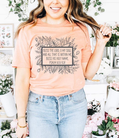 Bless the Lord Tee - SKC Boutique